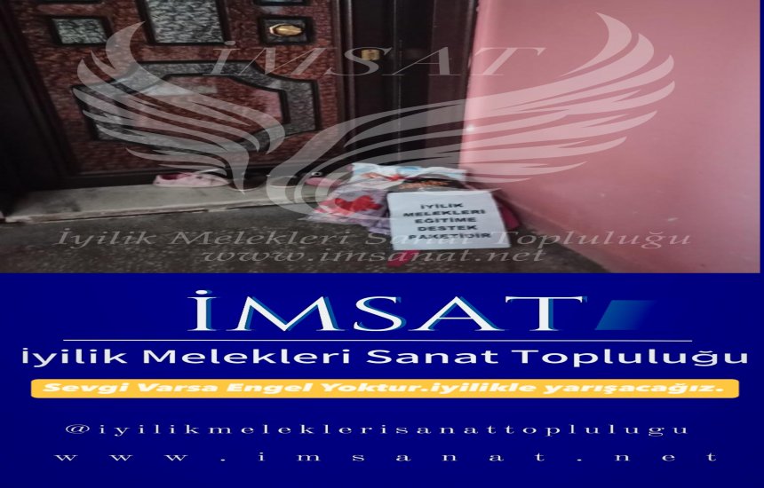 YİNE BİRÇOK AİLEMİZE DESTEKLERİMİZİ ULAŞTIRDIK.